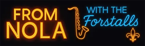from NOLA Forstall podcast logo